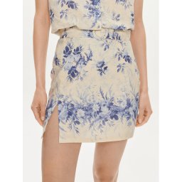 TWINSET Пола тип молив 241TT2425 Екрю Regular Fit