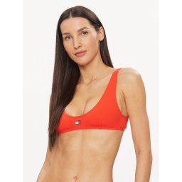 Tommy Hilfiger Горнище на бански UW0UW05098 Червен