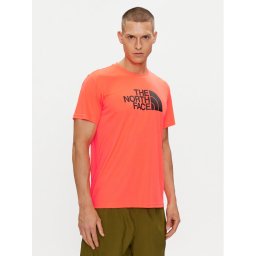 The North Face Тениска от техническо трико Reaxion Easy NF0A4CDV Оранжев Regular Fit