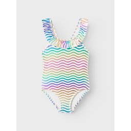 NAME IT Бански костюм Nmfzamar 13226753 Електриков Regular Fit