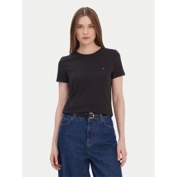 Tommy Hilfiger Тишърт Heritage Crew WW0WW22043 Черен Regular Fit