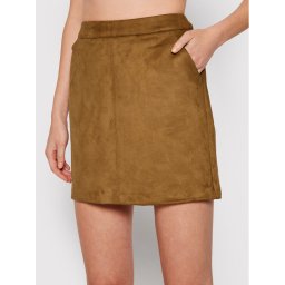 Vero Moda Мини пола Donnadina 10210430 Кафяв Regular Fit