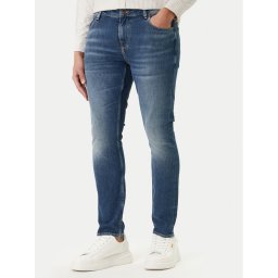 Guess Дънки Chris M2YA27 D4Q42 Тъмносин Super Skinny Fit
