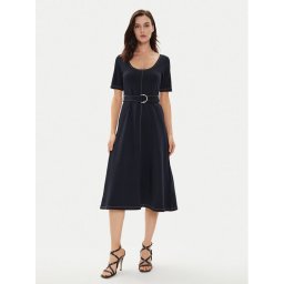 Tommy Hilfiger Ежедневна рокля WW0WW42431 Тъмносин Regular Fit