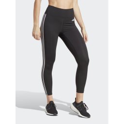 adidas Клин Train Essentials 3-Stripes High-Waisted 7/8 Leggings HT5438 Черен