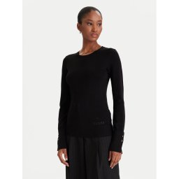 Guess Пуловер Elinor W2YR30 Z2V62 Черен Regular Fit