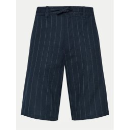 s.Oliver Шорти от плат 2143831 Тъмносин Relaxed Fit