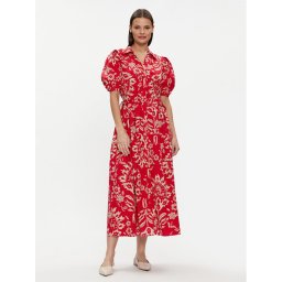 Liu Jo Рокля тип риза MA4084 T3905 Червен Regular Fit