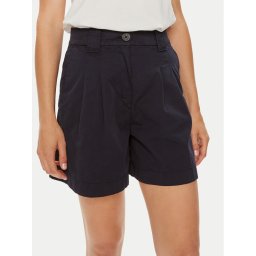 HUGO Шорти от плат Hanicola-1-D 50489969 Тъмносин Relaxed Fit