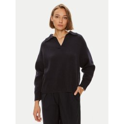 Weekend Max Mara Пуловер Agre 2425366152 Тъмносин Oversize
