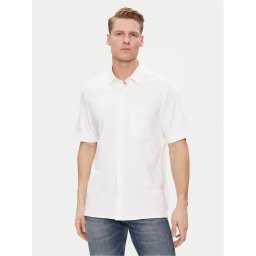 Calvin Klein Риза K10K112708 Бял Regular Fit