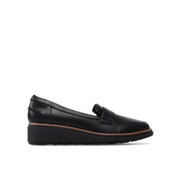 Clarks Лоуфъри Sharon Gracie 261568164 Черен