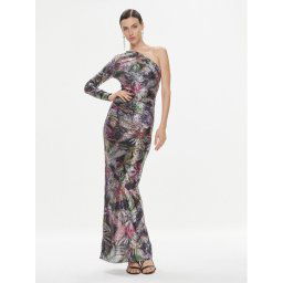 Just Cavalli Официална рокля 75PAO946 Цветен Slim Fit