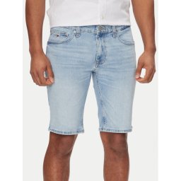 Tommy Jeans Дънкови шорти Scanton DM0DM18798 Син Slim Fit