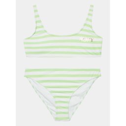 Roxy Бански костюм Tropical Time ERGX203479 Зелен