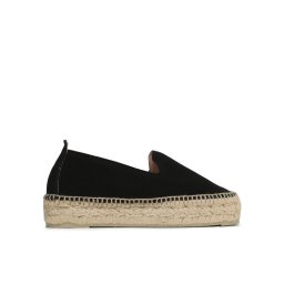 Manebi Еспадрили Double Sole Espadrilles K 1.0 D0 Черен
