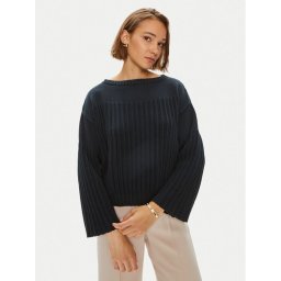 Weekend Max Mara Пуловер Spider 2425366171 Тъмносин Standard Fit