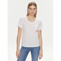 United Colors Of Benetton Тишърт 3J5CD106R Бял Regular Fit