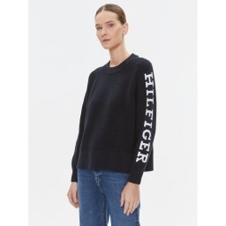 Tommy Hilfiger Пуловер WW0WW39002 Тъмносин Regular Fit
