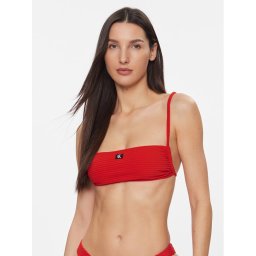 Calvin Klein Swimwear Горнище на бански KW0KW02467 Червен