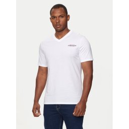 Guess Jeans Тишърт M4YI50 K8HM0 Бял Regular Fit