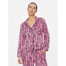 Bluebella Тениска на пижама Bluebella X Ashley Williams Tattoo 42197 Розов Regular Fit