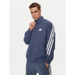 adidas Суитшърт Future Icons 3-Stripes IR9237 Син Loose Fit