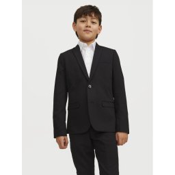 Jack & Jones Junior Сако Solar 12203557 Черен Slim Fit