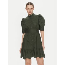 Gap Рокля тип риза 792564 Зелен Regular Fit