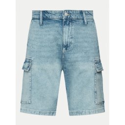 s.Oliver Дънкови шорти 2144355 Син Relaxed Fit