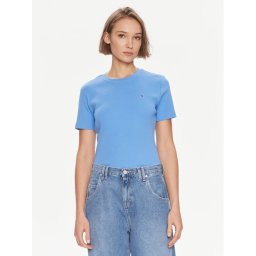 Tommy Hilfiger Тишърт New Cody WW0WW40587 Син Slim Fit