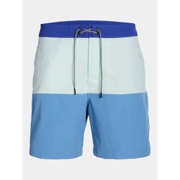 Jack & Jones Junior Плувни шорти Jpstcapri 12253773 Син Regular Fit