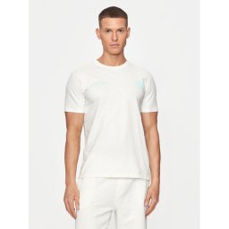 United Colors Of Benetton Тишърт 3F98U1092 Екрю Regular Fit