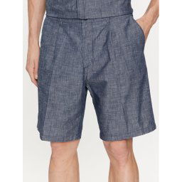 United Colors Of Benetton Шорти от плат 4WV1U9005 Тъмносин Regular Fit