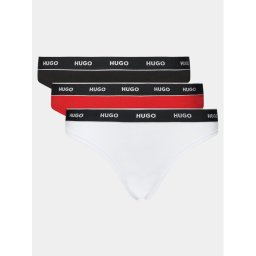 HUGO Комплект прашки Triplet Thong 50480150 Цветен