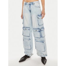One Teaspoon Дънки Epic 26245 Син Cargo Fit