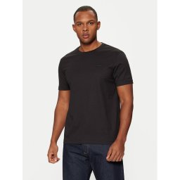 Calvin Klein Тишърт Smooth Cotton T-Shirt K10K112229 Черен Regular Fit