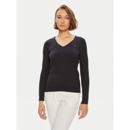 Tommy Hilfiger Пуловер WW0WW40999 Тъмносин Regular Fit