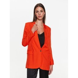 TWINSET Сако 231TT2144 Оранжев Regular Fit