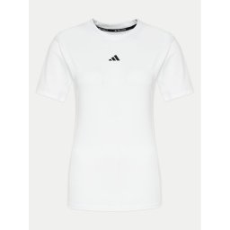 adidas Тениска от техническо трико Techfit Compression JE6699 Бял Slim Fit