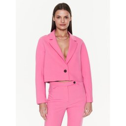 Sisley Сако 2OLVLW00Y Розов Relaxed Fit