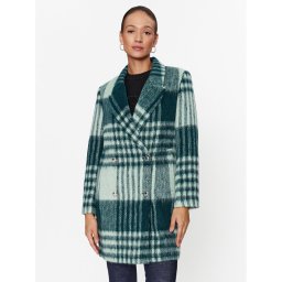 Guess Преходно палто Ramona W3BL74 WFVO0 Зелен Regular Fit