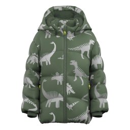 NAME IT Зимно яке 13218522 Зелен Regular Fit