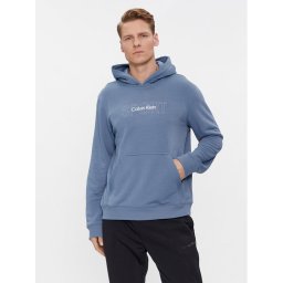 Calvin Klein Performance Суитшърт Graphic 00GMS4W339 Син Regular Fit