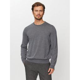 Boss Пуловер Botto-L 50476364 Сив Regular Fit