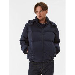 United Colors Of Benetton Пухено яке 2JF8UN02Q Тъмносин Regular Fit