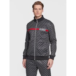 Guess Суитшърт Korbin Z2BQ06 FL04Q Черен Regular Fit