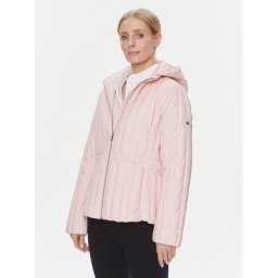 Tommy Hilfiger Пухено яке WW0WW40484 Розов Regular Fit