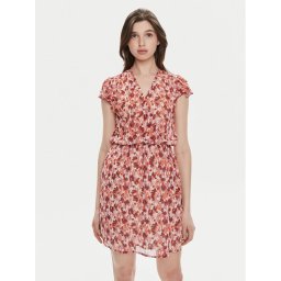 Morgan Лятна рокля 241-RINA Оранжев Regular Fit