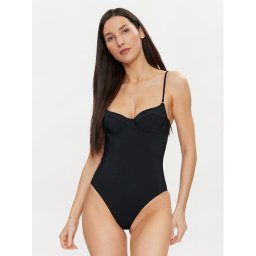 Calvin Klein Swimwear Бански костюм KW0KW02386 Черен